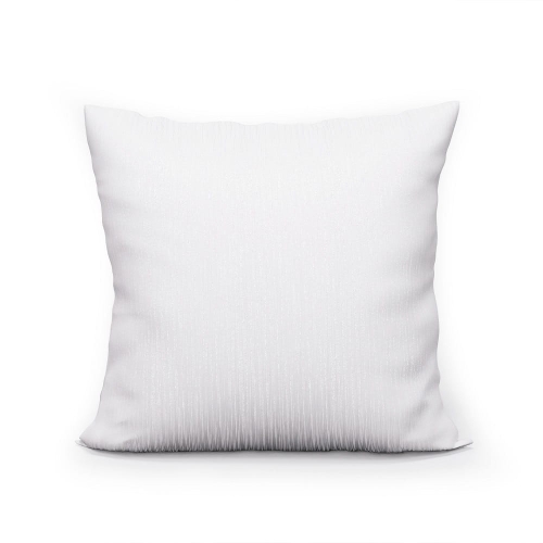 Poszewka biała 40x40 z lurexem 