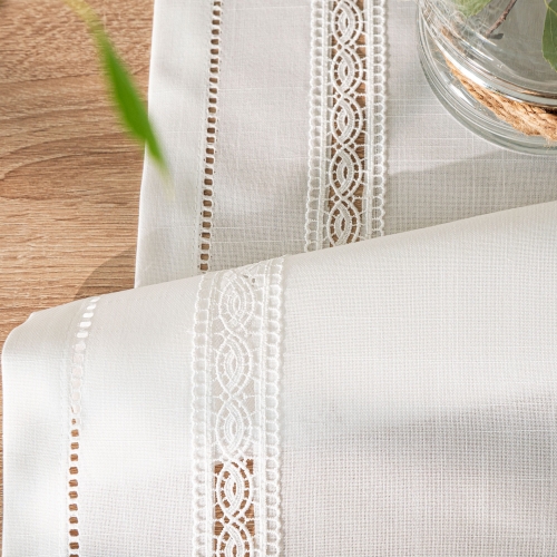 Bieżnik biały 38x160 Selvia