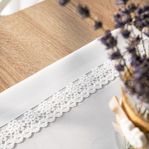 Bieżnik biały 38x160 Modena