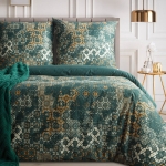 Komplet pościeli z bawełny satynowej Spring 220x200 w orientalny wzór