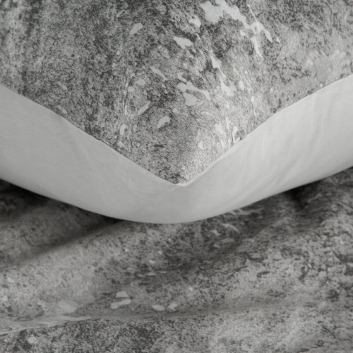 Komplet pościeli z bawełny satynowej Spring 160x200 w modny betonowy wzór