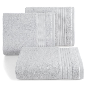 Ręcznik z modalu srebrny 30x50 Laris