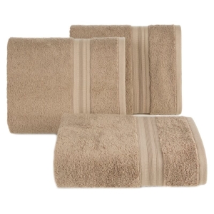 Ręcznik z bawełny egipskiej beżowy 30x50 Elen