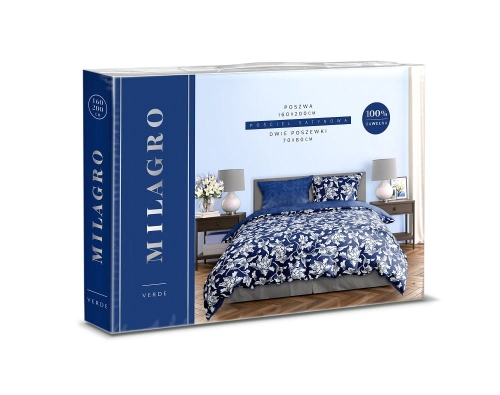 Pościel bawełna satynowa Milagro 160x200 Klasyczna Arabeska