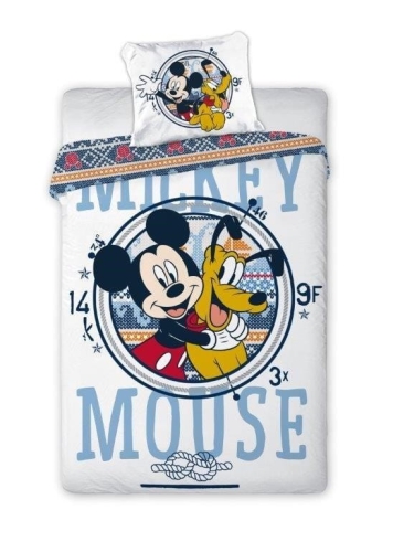 Komplet pościeli bawełnianej 100x135 Mickey Mouse