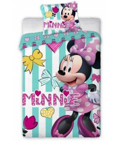 Komplet pościeli bawełnianej 100x135 Minnie