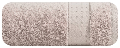 Ręcznik 70x140 lila z kryształkami