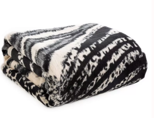 Koc akrylowy 150x200 Zebra