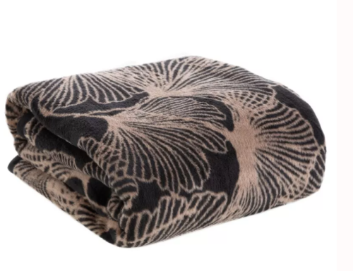 Koc akrylowy 150x200 Liść Miłorzębu