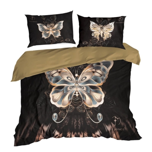 Ekskluzywna pościel Motyl 160x200 Ewa Minge