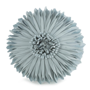 Poduszka Okrągła Miętowa Kwiatek 