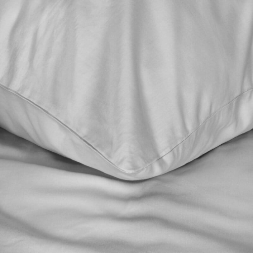 Ekskluzywna pościel 180x200 w kolorze srebrnym