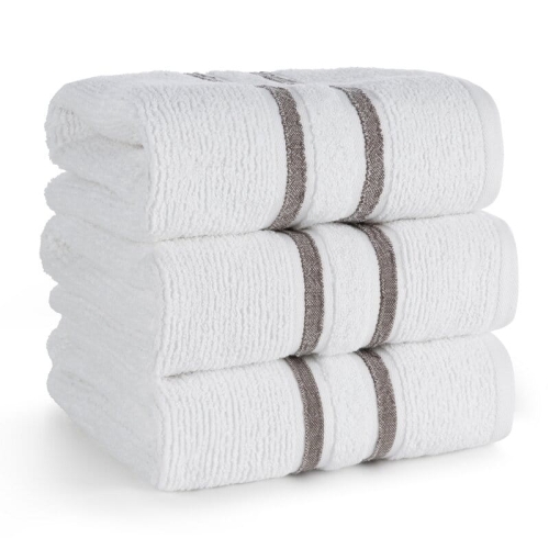 Ręcznik do twarzy bawełniany biały 30x50 Dina