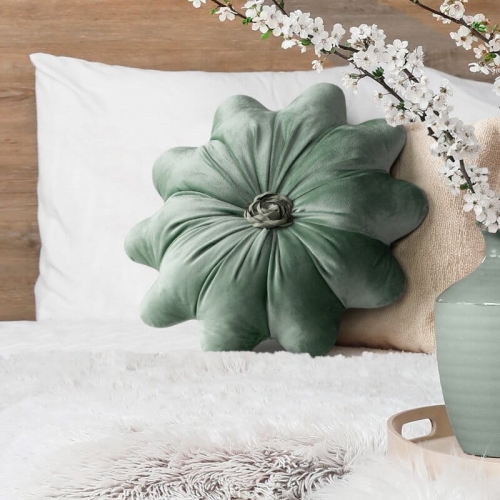 Poduszka szałwiowa Kwiatek