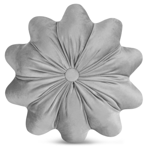 Poduszka srebrna Kwiatek