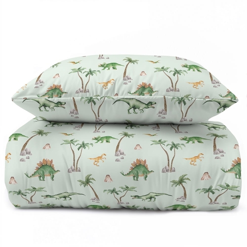 Pościel bawełniana dziecięca 160x200 Xoxo Dino