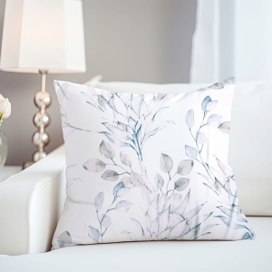 Poszewka z bawełny satynowej 40x40 w listki