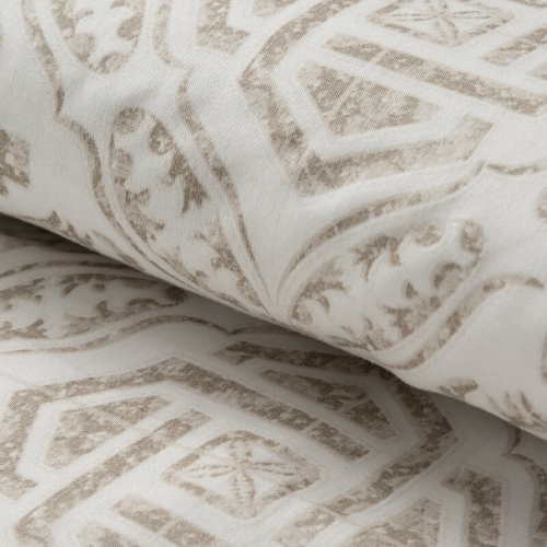 Komplet pościeli z bawełny satynowej 220x200 wzór ornamentalny