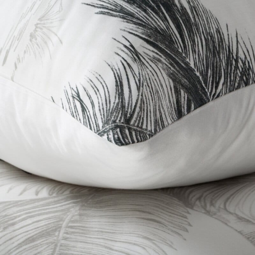 Komplet pościeli z bawełny satynowej 220x200 w palmy