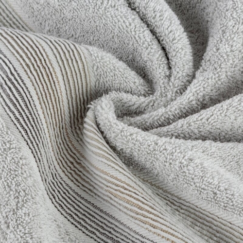 Ręcznik bawełniany srebrny 30x50 Verano 