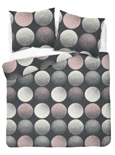 Pościel bawełniana 100% 180x200 w kolorowe koła