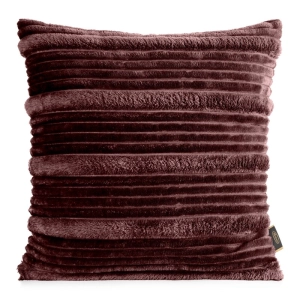 Poszewka dekoracyjna Nina 45x45 burgundowa 