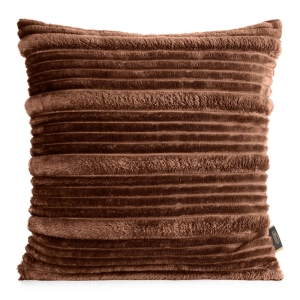 Poszewka dekoracyjna Nina 45x45 ciemno ruda