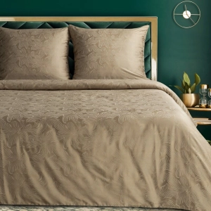 Pościel z naturalnej tkaniny Tencel 160x200 Beżowa Tulia