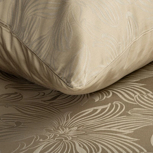 Pościel z naturalnej tkaniny Tencel 160x200 Beżowa Tulia