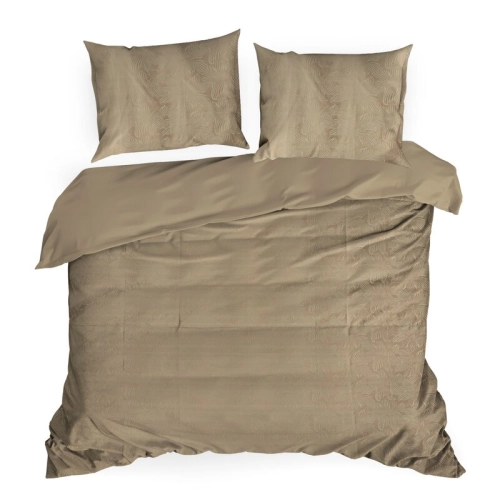 Pościel z naturalnej tkaniny Tencel 220x200 Beżowa Tulia