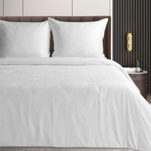 Pościel z naturalnej tkaniny Tencel 160x200 Biała Tulia