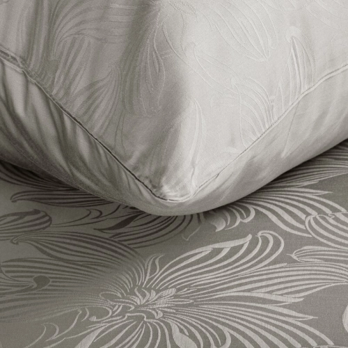 Pościel z naturalnej tkaniny Tencel 220x200 Srebrna Tulia