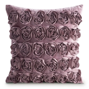 Poszewka Roses Ewa Minge 45x45 Ciemno Różowa