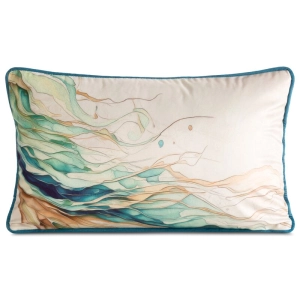 Poszewka velvetowa Eva Minge 30x50 Laguna