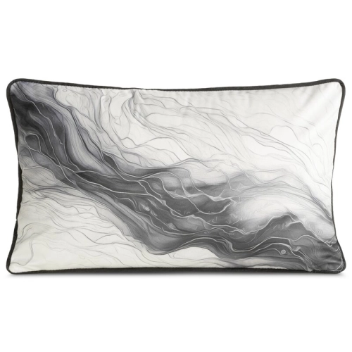 Poszewka velvetowa Eva Minge 30x50 Negra
