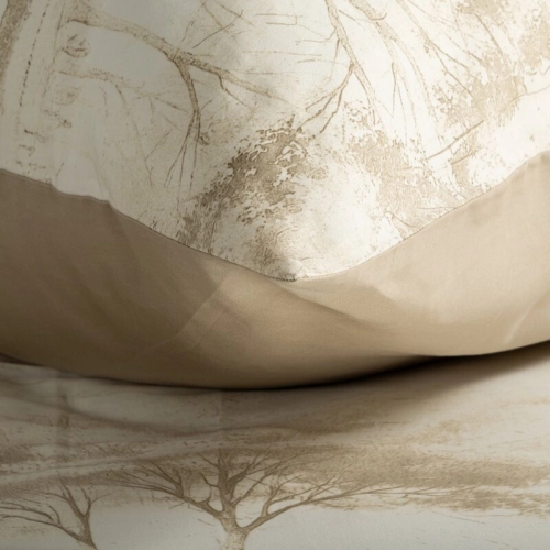 Pościel Nadia z bawełny satynowej 220x200 motyw drzew