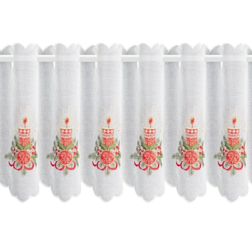 Zazdrostka świąteczna 40x145 z Haftem Świec