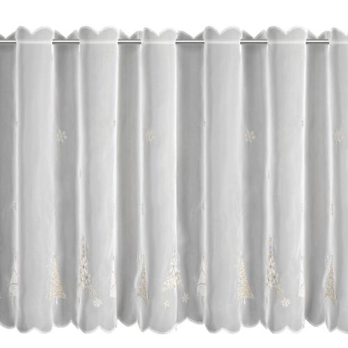 Zazdrostka świąteczna 70x150 Choinki i Śnieżynki
