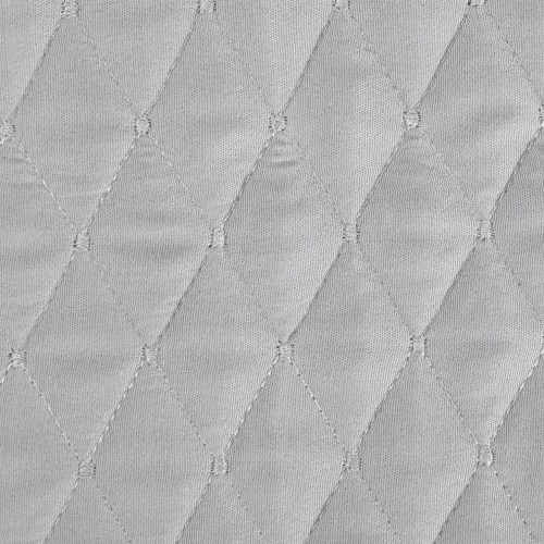 Narzuta dekoracyjna 200x220 srebrna Galia 