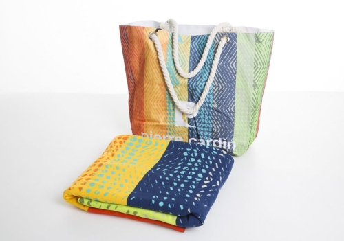 Torba + ręcznik plażowy Pierre Cardin