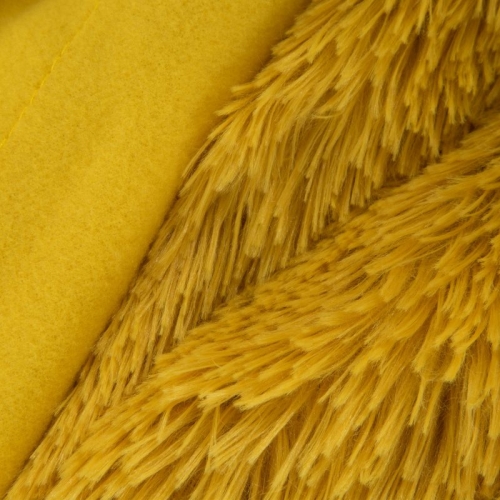 Narzuta 200x220 w kolorze musztardowym