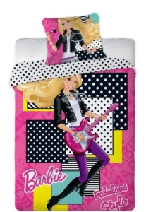 Pościel bawełniana Barbie 160x200
