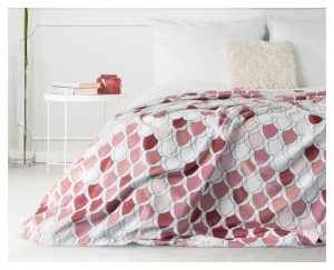 Koc Kloe 170x210 różowy