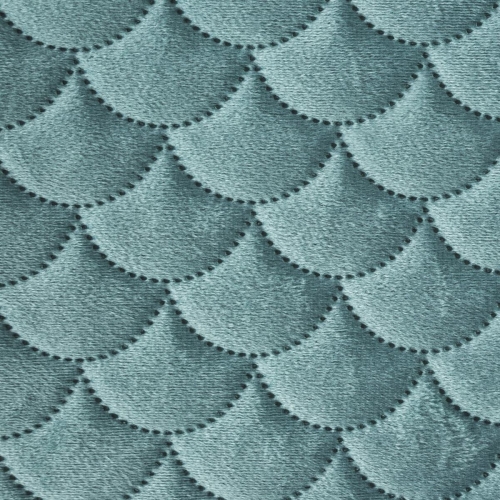 Narzuta wypalana 230x260 miętowa