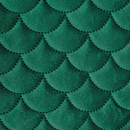 Narzuta wypalana 220x240 ciemno zielona