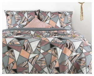 Komplet pościeli bawełnianej Design 91 160x200  Marble