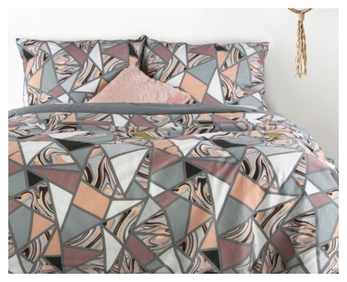 Komplet pościeli bawełnianej Design 91 160x200  Marble