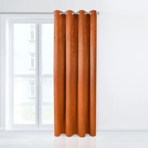 Zasłona 140x250 ceglana przelotki