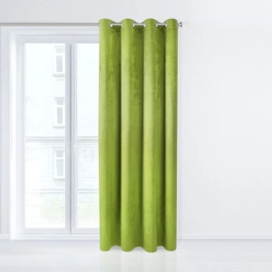 Zasłona 140x250 oliwkowa przelotki