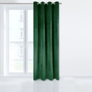 Zasłona 140x250 zielona przelotki